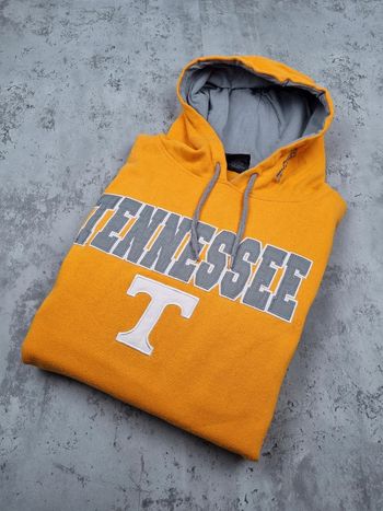 Pull capuche universitaire orange Tennessee Taille L