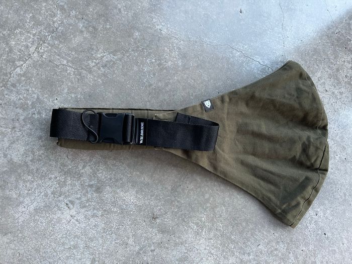 Porte bébé Wildride vert kaki - photo numéro 2