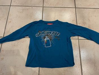 Teeshirt manches longues Tissaia 5-6ans