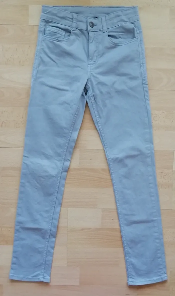 Pantalon coupe droite fille 10 ans Kiabi