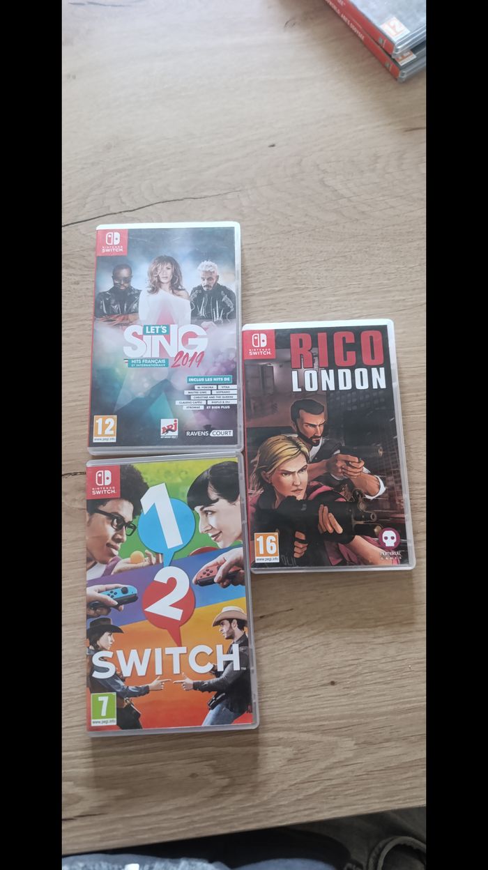 Lot jeux switch