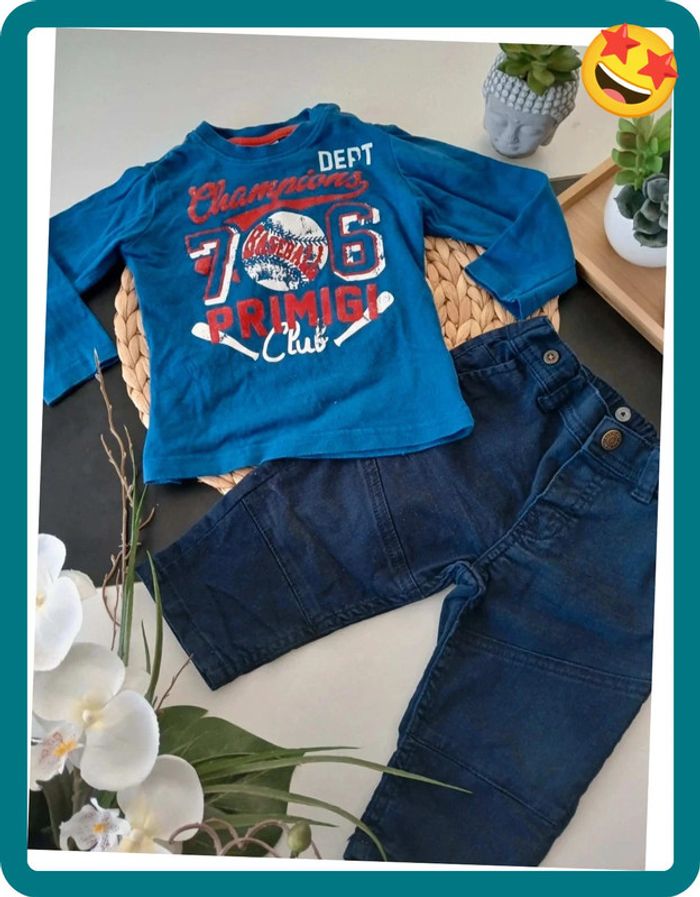 Ensemble bébé garçon Taille 9 mois🌿🦁 - photo numéro 3