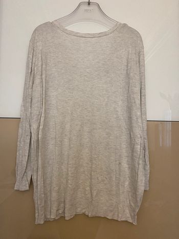 Pull gris ample S