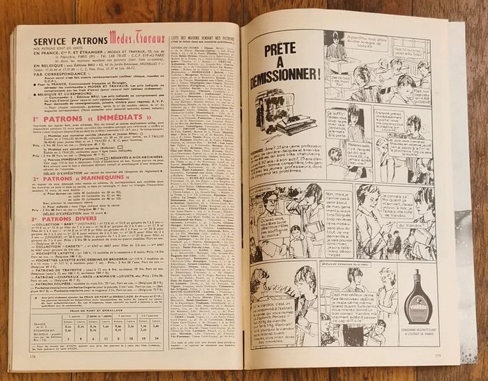Ancien magazine Modes et travaux 1964 avec 1 patron + 2 suppléments n°767 vintage - photo numéro 16