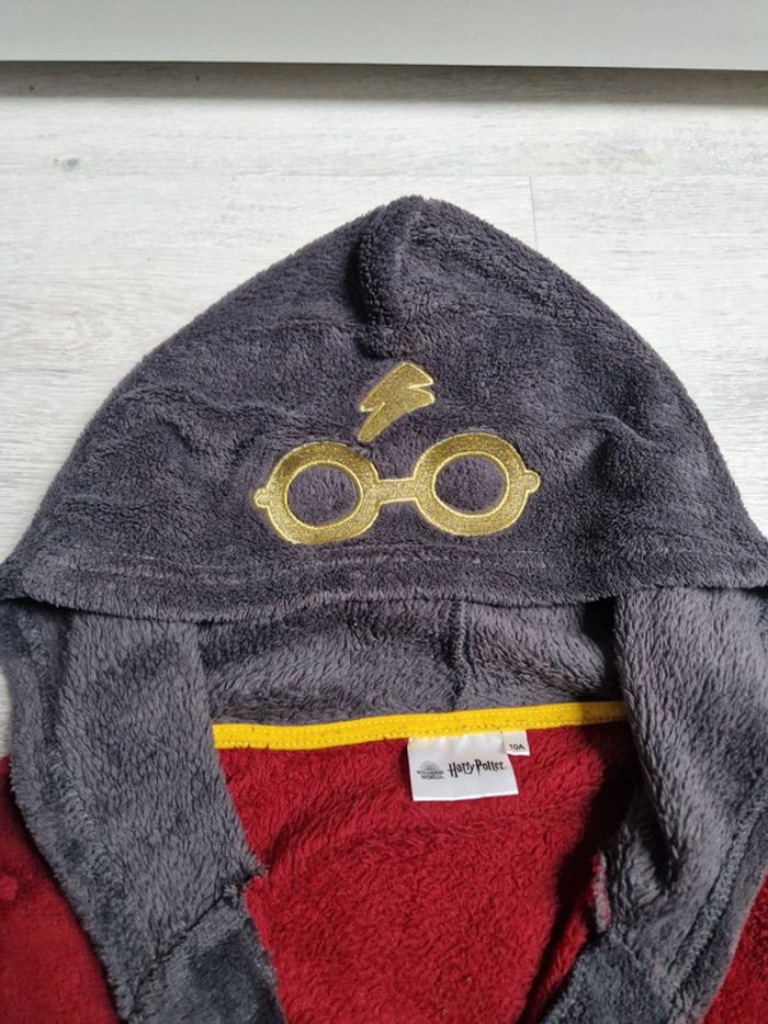 Peignoir robe de chambre polaire Wizarding World Harry Potter 10 ans Gryffondor - photo numéro 2