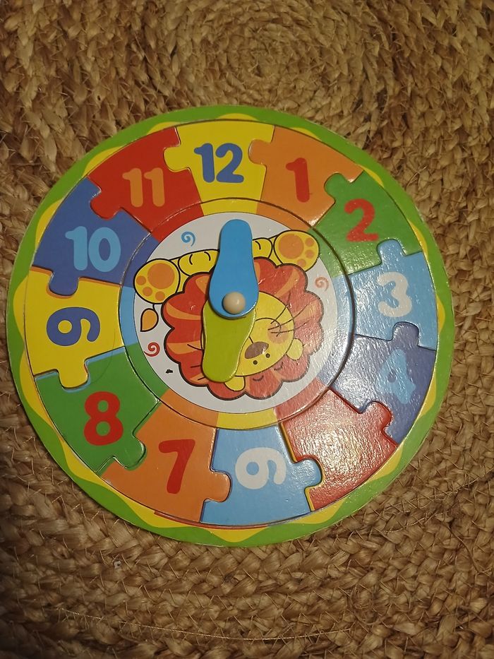 Horloge puzzle - photo numéro 3