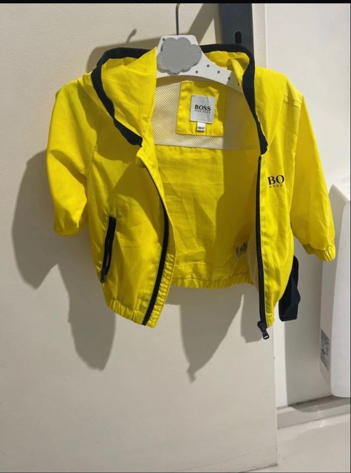 Veste coupe vent boss bébé taille 6 mois - photo numéro 4