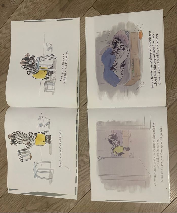 Lot 2 livres Zou - photo numéro 3