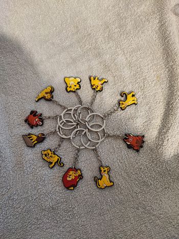 Porte clé roi lion