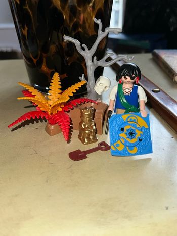 Set playmobil 4945 le pirate et l’île aux trésor