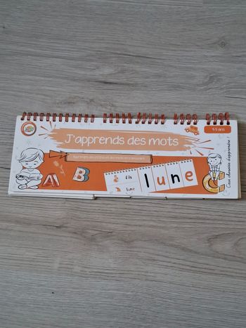 Jouet pédagogique lecture/ écriture 4-5 ans