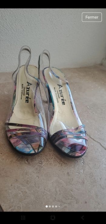 Sandales azuree