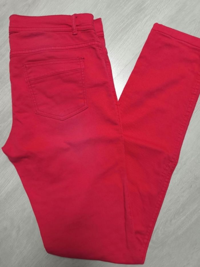 Jean rouge Promod - photo numéro 2
