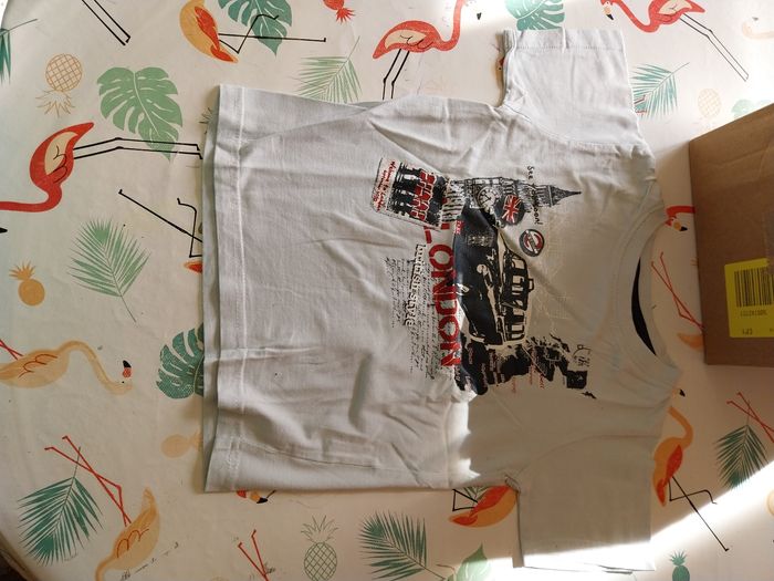 Lot de 9 t-shirts manche courte taille 4 ans pour garçon - photo numéro 9