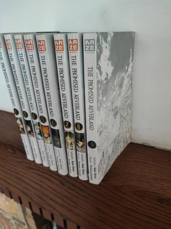 Lot manga the promised neverland fr - photo numéro 3