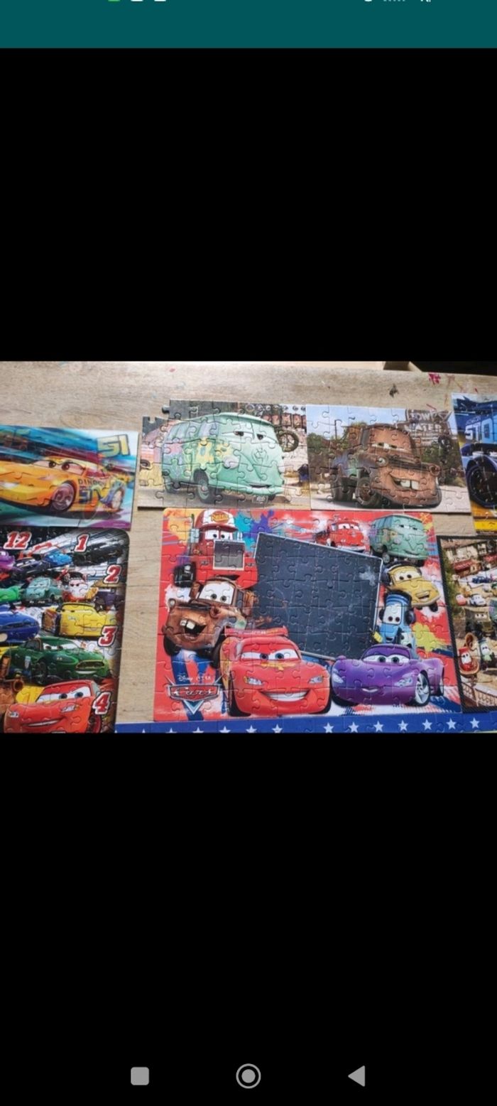 Lot de 9 puzzles car's Disney planes - photo numéro 8