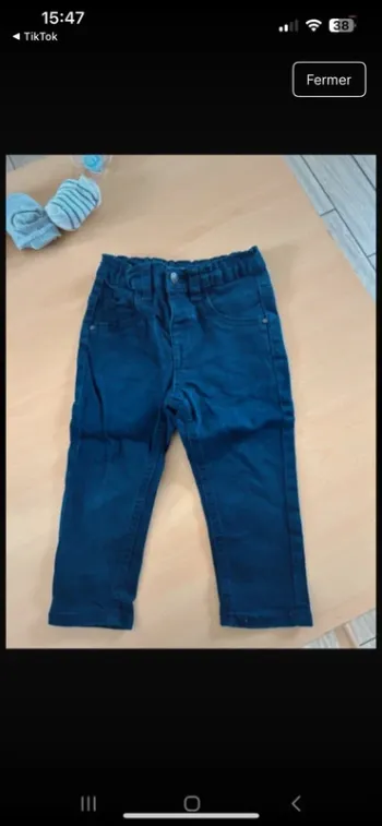 Pantalon garçon