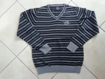 Pull Garçon Léger Col V Airness 12 Ans.