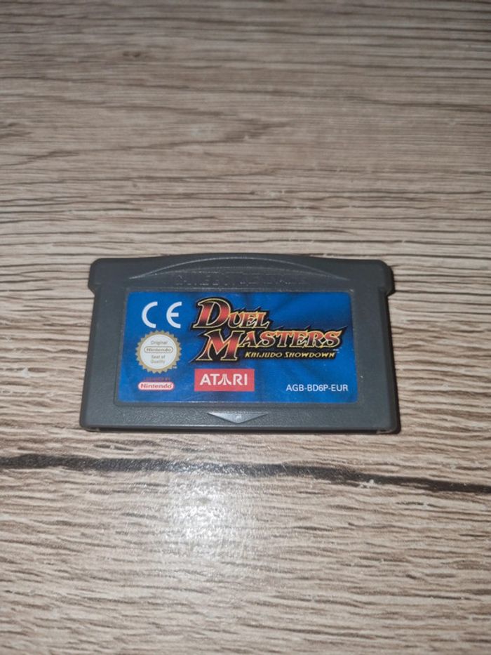 Duel masters kaijudo showdown nintendo gba gameboy advance en loose - photo numéro 1