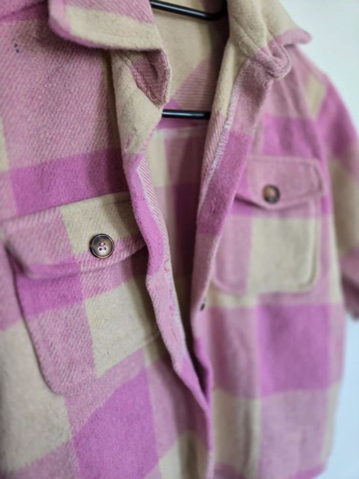 Veste epaisse rose - photo numéro 2