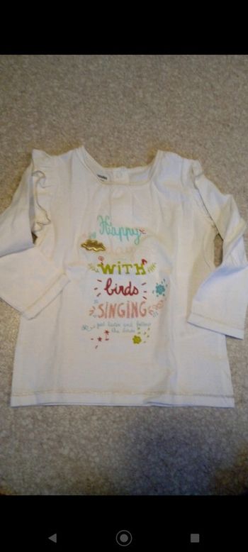 Tee-shirt nuage neuf Vertbaudet