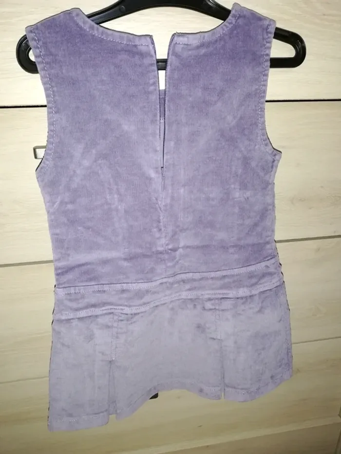 Robe en velour violet - photo numéro 3