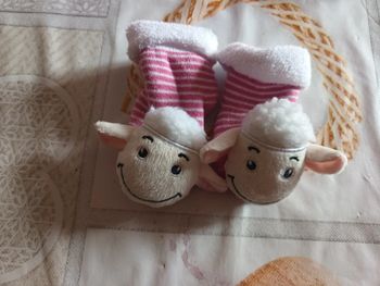 Chaussette hochet bébé