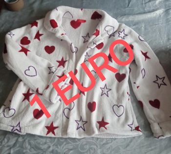 Haut hiver pyjamas veste taille M tissaia