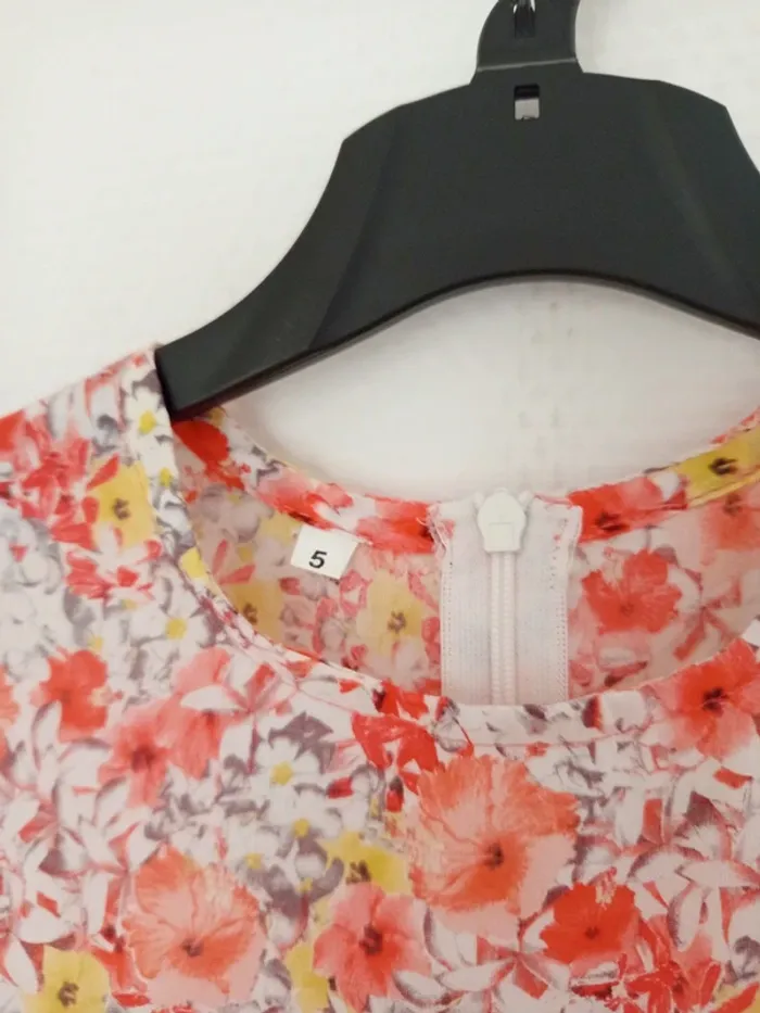 Robe d'été à fleurs vintage fille w - photo numéro 4
