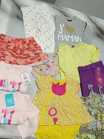 Lot ⭐6mois 9 mois fille🩷