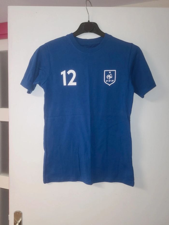 Tee-shirt garçon FFF France neuf 14 ans