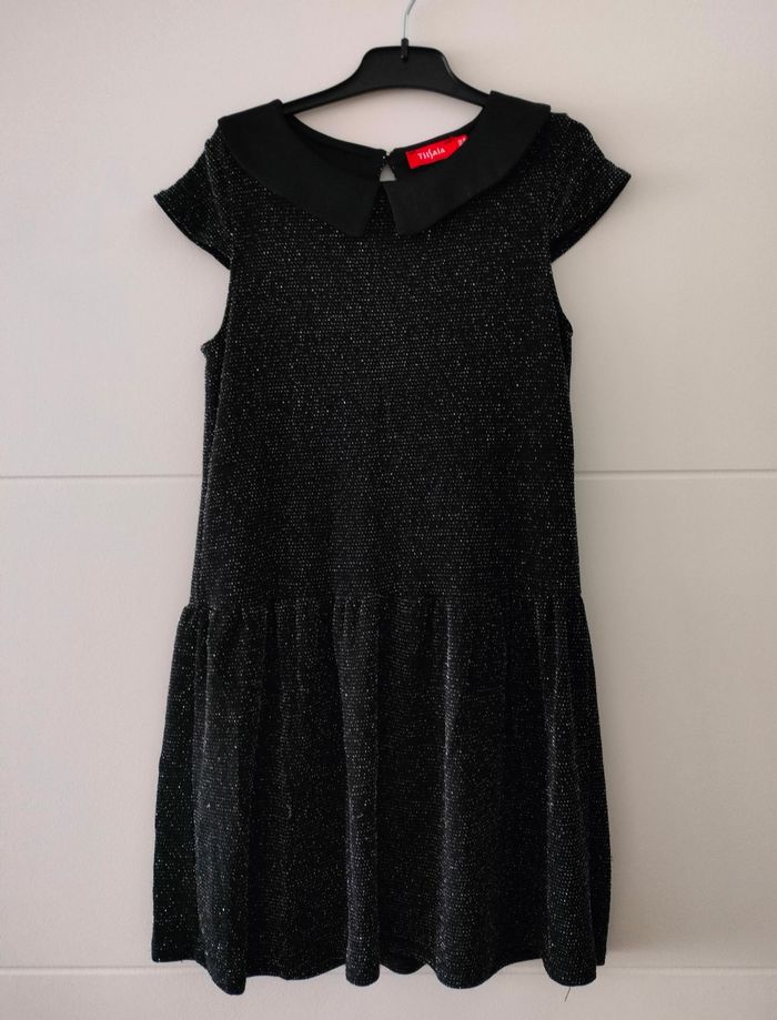 Robe noire paillettes