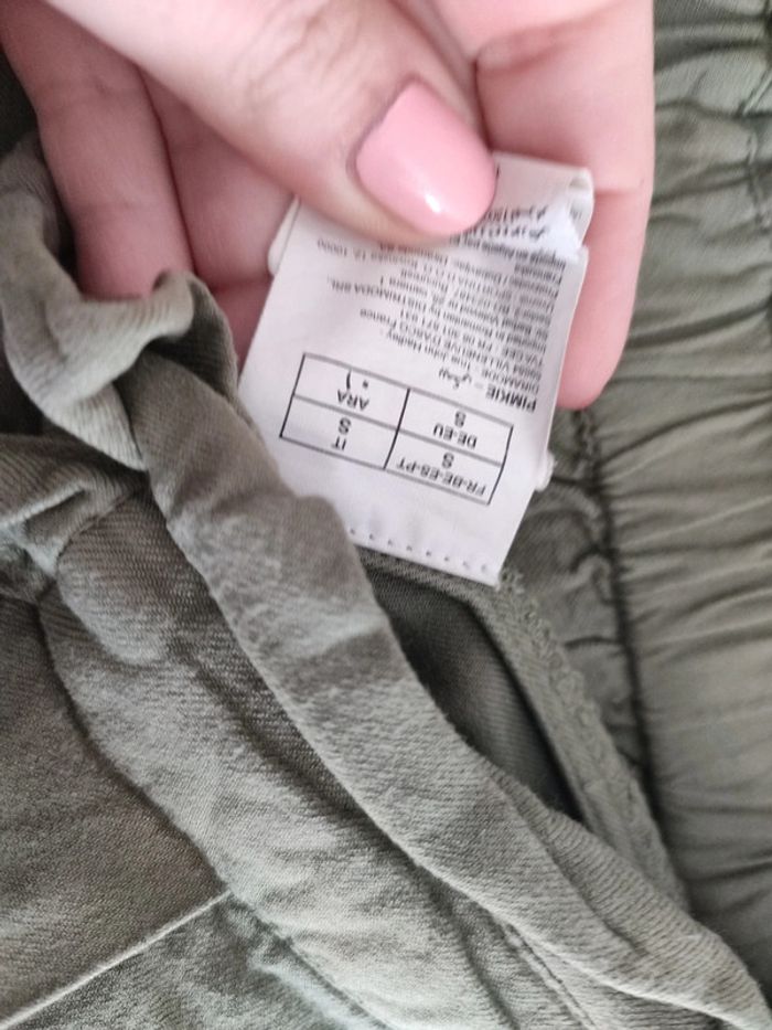 Pantalon fluide kaki - photo numéro 4
