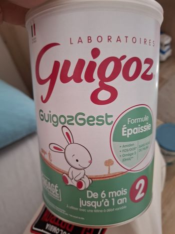Lait guigoz 2eme age