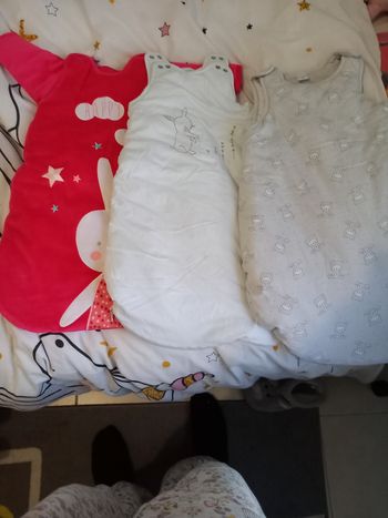 Lot de gigoteuse  0 a 6 mois