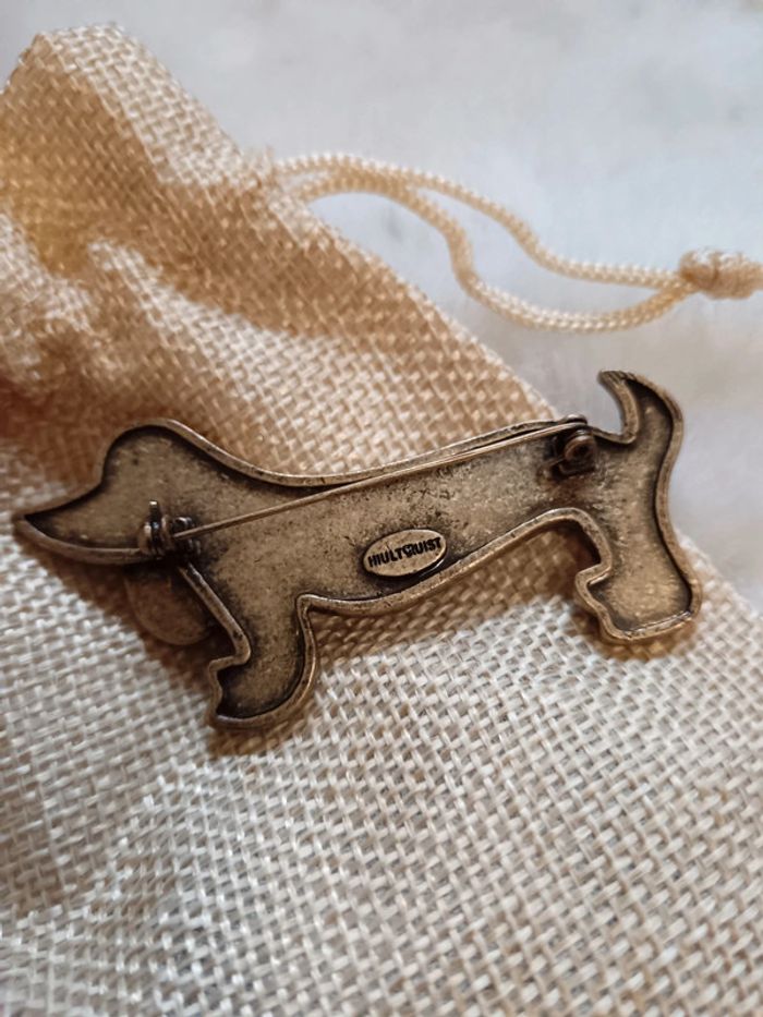 Broche teckel Hultquist - photo numéro 3
