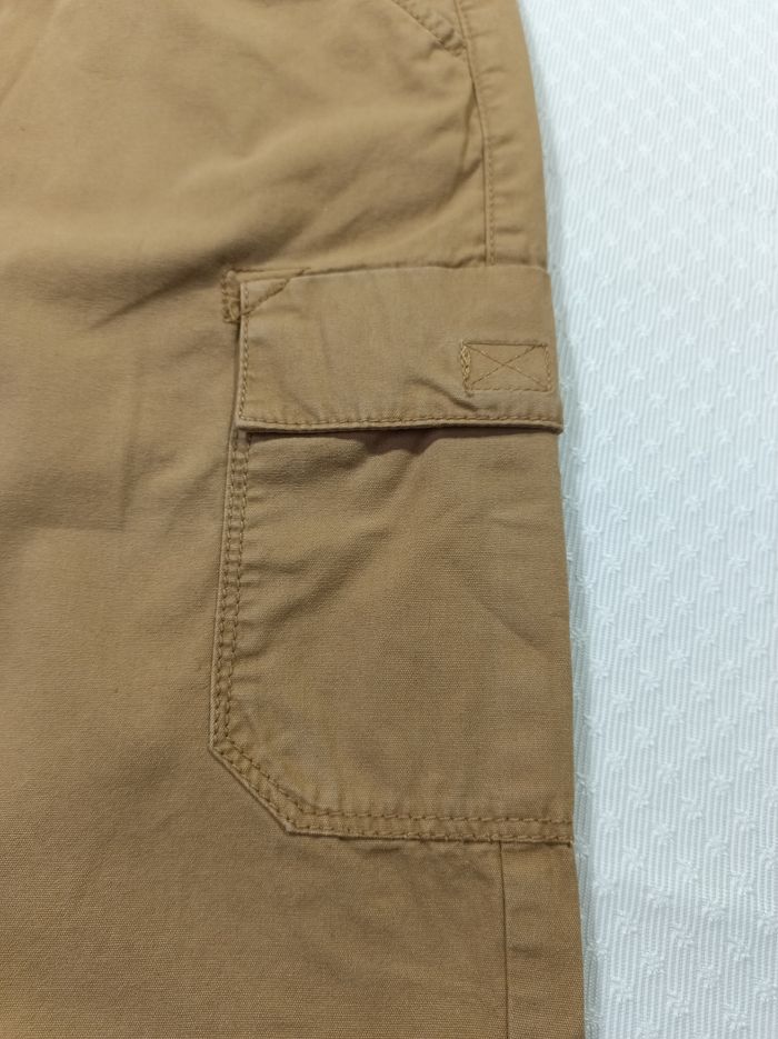 🟤 Pantalon Cargo Garçon 12 ans – Z – Camel 100% Coton 🟤 - photo numéro 4