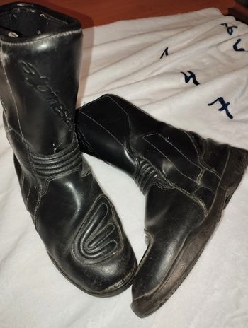 Chaussures moto cuir alpinestars