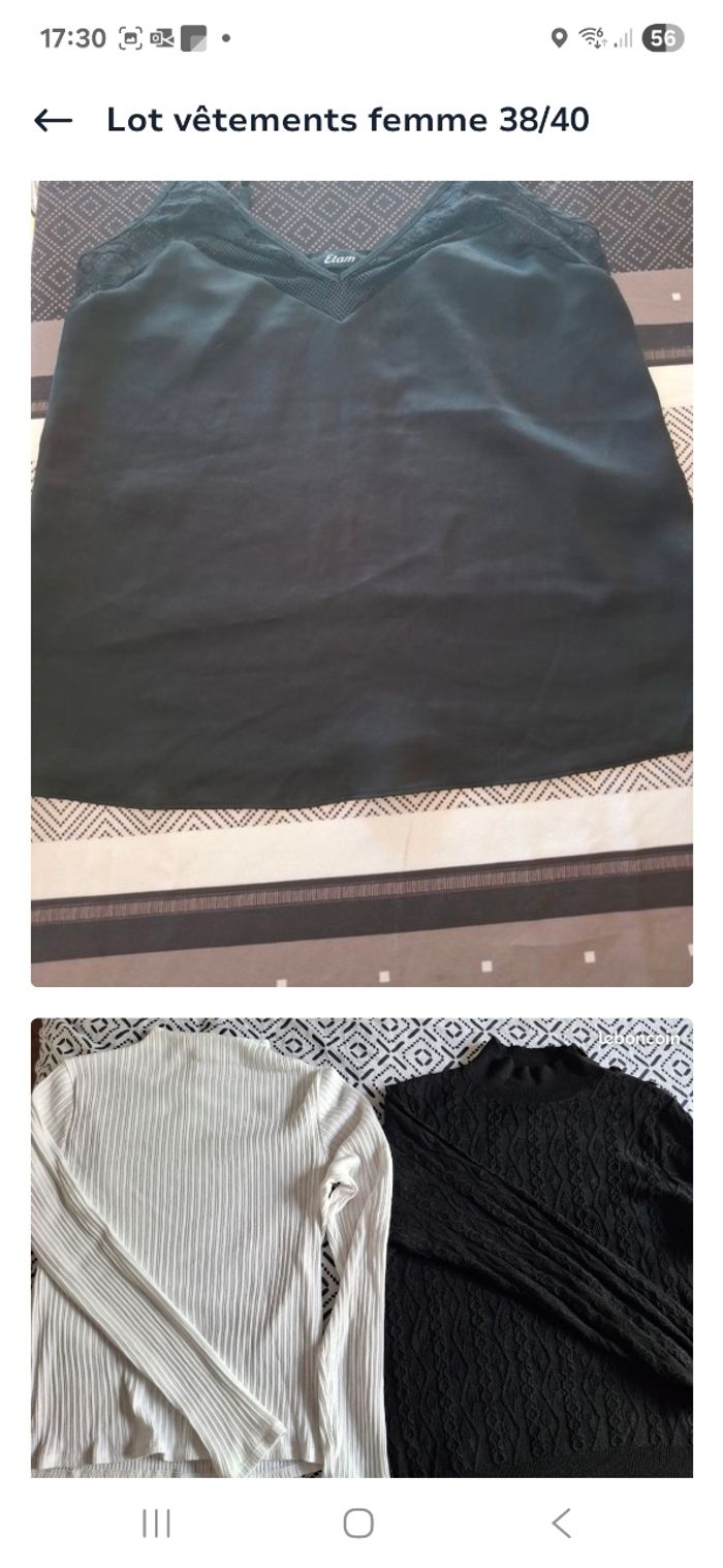 Lot vêtements femme taille 38 - photo numéro 2