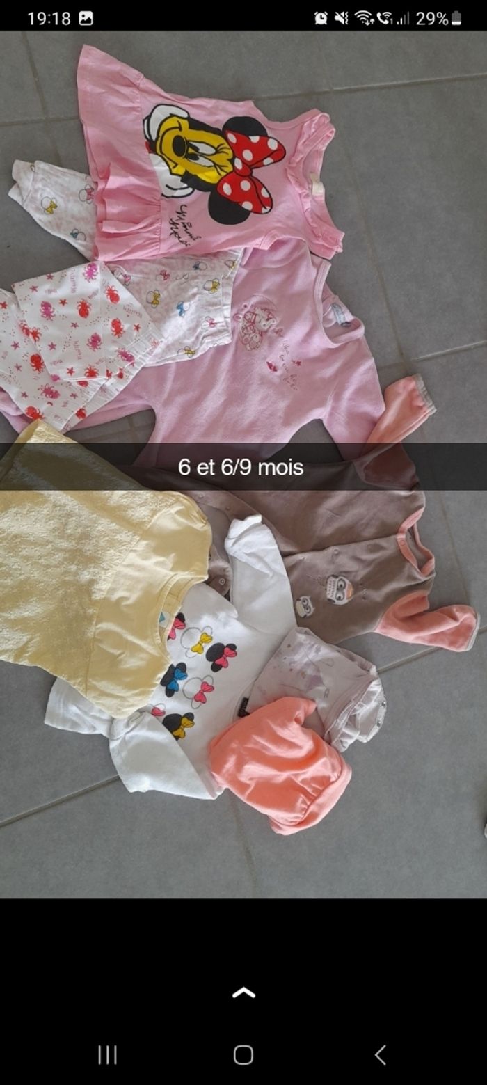 Lot bébé fille 6 et 6/9 mois - photo numéro 4