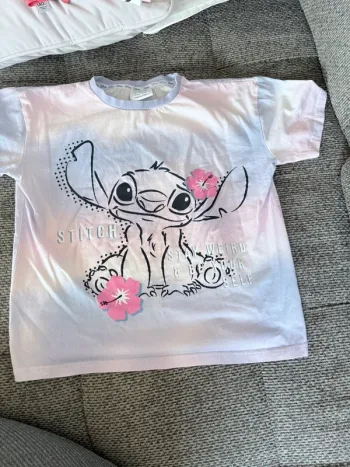 TEE shirt fille stitch 2