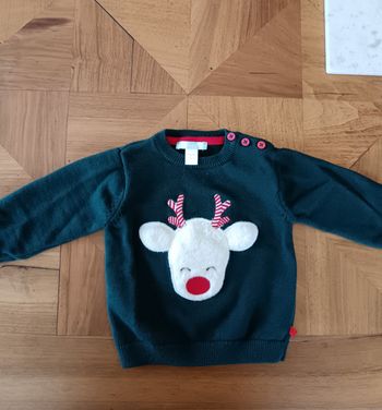 Pull renne 6 mois