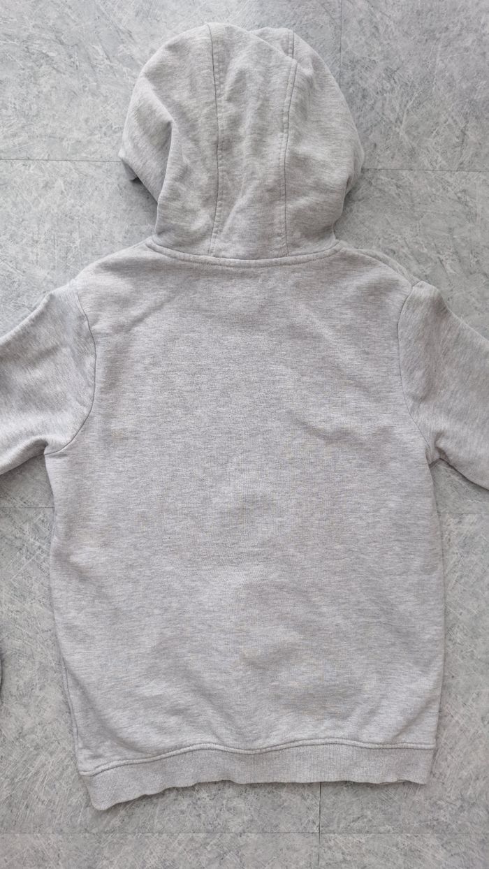 Sweat à capuche gris 14 ans - photo numéro 4