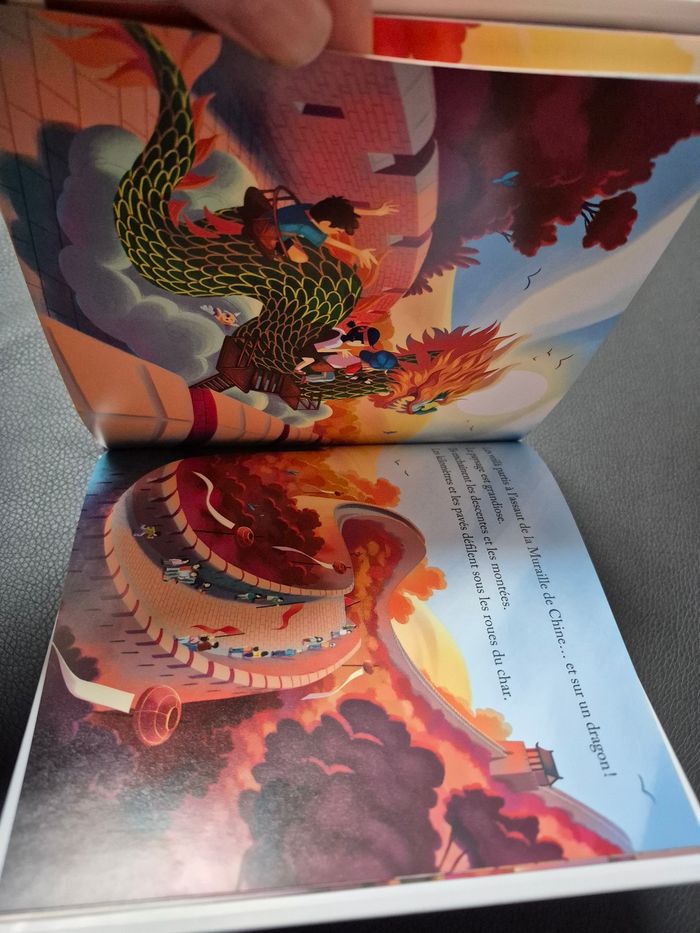 Livre les dragons de la muraille de Chine mcdo - photo numéro 9