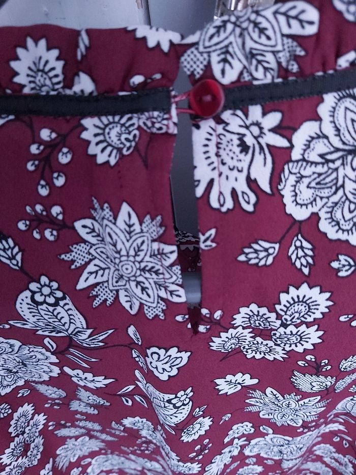 Chemisier blouse  Bordeaux - photo numéro 6