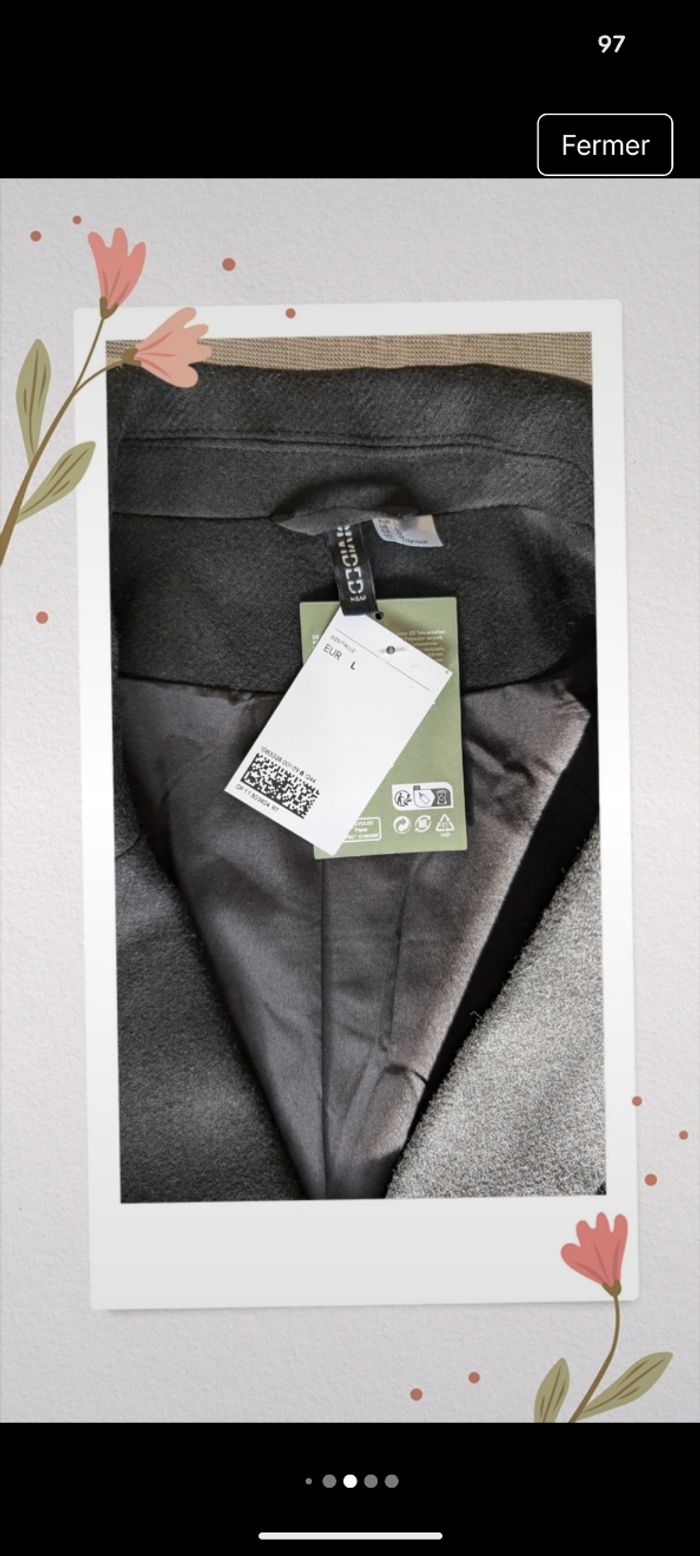 Manteau ceinturé H&M - photo numéro 4