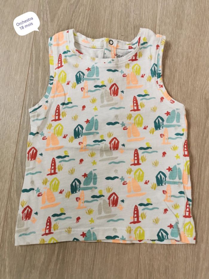 Débardeur bébé 18 mois orchestra