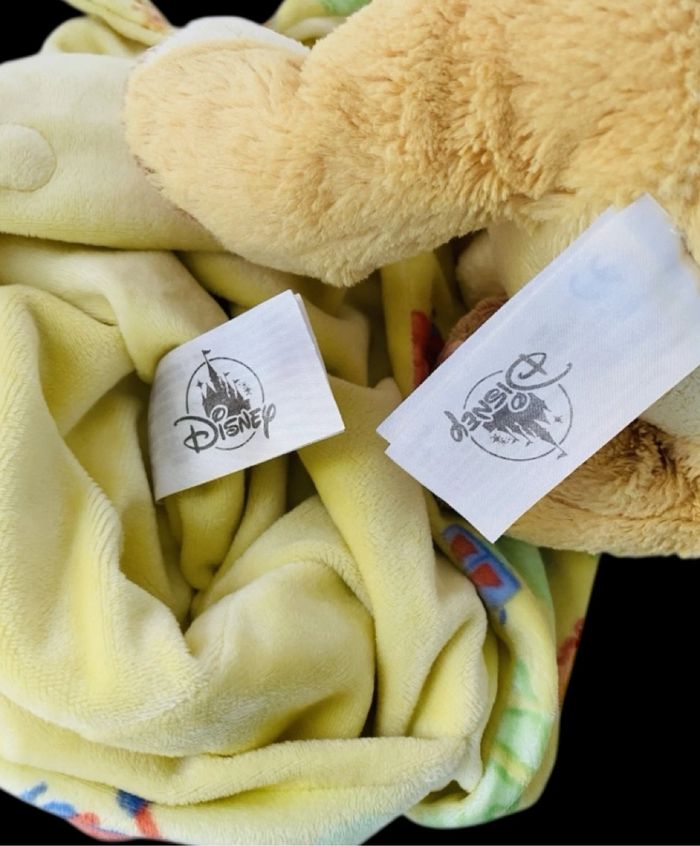 ❤️ Peluche Doudou Couverture Roi Lion Simba Disney Store Disneyland Paris - photo numéro 4