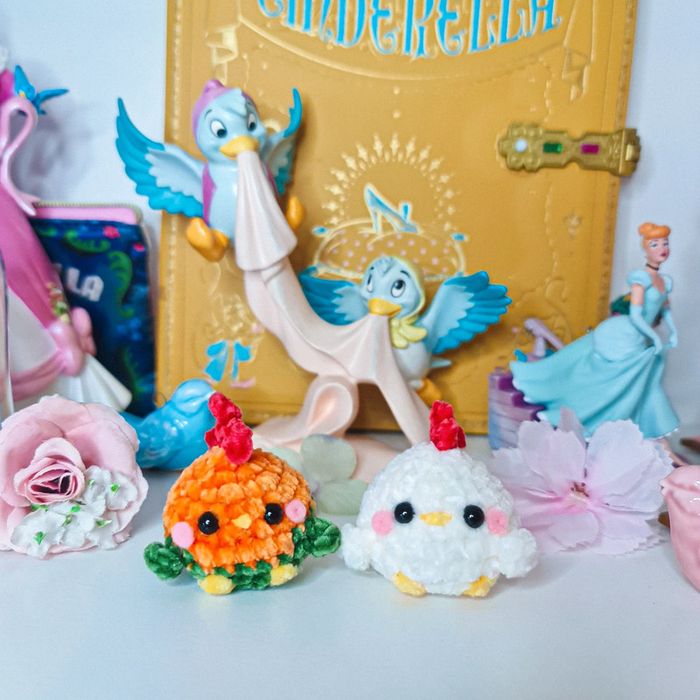 Peluche crochet Oiseau perruche poule coq canard pingouin hibou chouette amigurumi - photo numéro 3