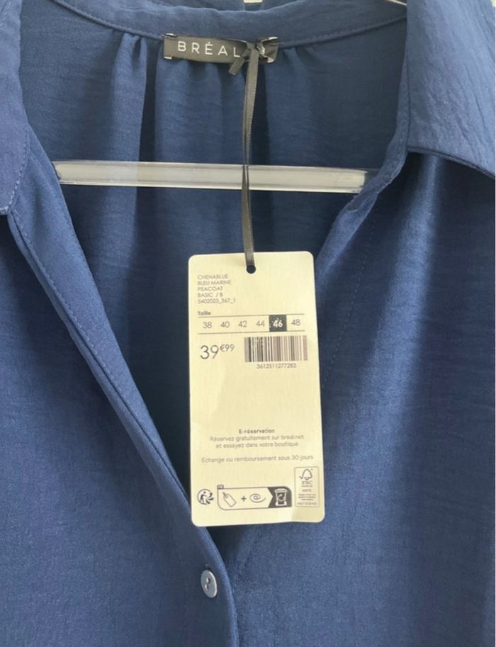 Chemise Breal taille 46 neuve étiquette - photo numéro 4
